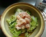 レンジで火を使わない、白菜の卵とじ作り方1写真
