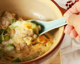レンジで火を使わない、白菜の卵とじ作り方4写真
