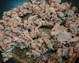 爽やかさとこくがいい✨梅チーズ牛肉炒め作り方1写真