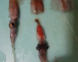 ほたるいかのお刺身☆作り方1写真