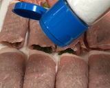 生姜焼用肉でロールカツ…簡単!!揚げ焼き作り方22写真