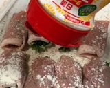 生姜焼用肉でロールカツ…簡単!!揚げ焼き作り方25写真