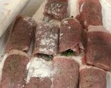 生姜焼用肉でロールカツ…簡単!!揚げ焼き作り方27写真