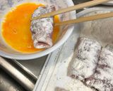 生姜焼用肉でロールカツ…簡単!!揚げ焼き作り方32写真