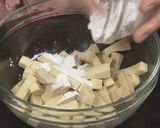 小松菜と高野豆腐の柚子胡椒あん作り方4写真