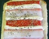 カニカマヨ・ホットサンド作り方3写真