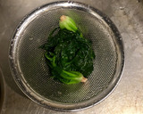 【2人ごはん】ほうれん草のゴマ和え作り方5写真