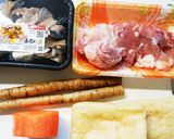 ☆簡単鳥ゴボウ舞茸炊き込みご飯☆作り方1写真