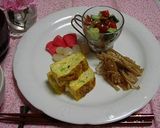 キャベツ入りの卵焼き作り方4写真