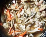 ☆簡単鳥ゴボウ舞茸炊き込みご飯☆作り方5写真