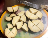 温まる♪さつまいもと油揚げのお味噌汁♪作り方2写真