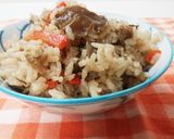 ☆簡単鳥ゴボウ舞茸炊き込みご飯☆作り方6写真