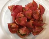 トマトとツナの和えもの作り方1写真