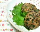 ✿ニラとひじきの❀唐揚げ✿チキンバーグ作り方7写真