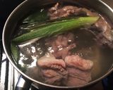 牛すじ大根とこんにゃくの煮込み作り方3写真