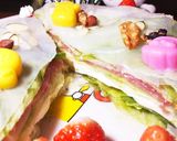 世界初〜ライスサンド・Xmas_Ꮩer作り方6写真