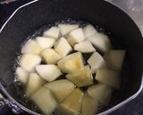 りんごのコンポートとミルクゼリー作り方1写真