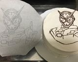 仮面ライダージオウキャラケーキ☆ゼリー編作り方7写真
