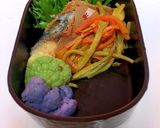 クリスマス海苔弁当 詰め方 常備菜作り方7写真
