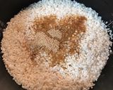 バター香る♡いわし味噌煮缶で炊き込みご飯作り方1写真