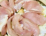 白菜→キムチ★鶏肉と白菜のキムチ鍋うどん作り方3写真