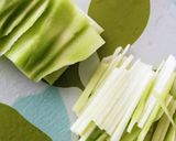 レンジ1分！ブロッコリー茎中華風胡麻和え作り方1写真