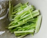レンジ1分！ブロッコリー茎中華風胡麻和え作り方2写真
