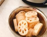 あっさり！鶏肉と蓮根の梅煮(動画有)作り方4写真