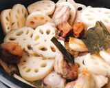 あっさり！鶏肉と蓮根の梅煮(動画有)作り方9写真
