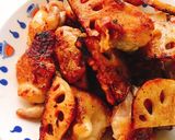 あっさり！鶏肉と蓮根の梅煮(動画有)作り方15写真