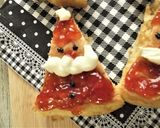 クリスマスに♪三角サンタケーキ作り方5写真