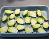 グリラーで　芽キャベツのグリルロースト作り方1写真