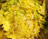 りんごと白菜のシーザーサラダ作り方1写真
