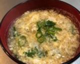 大根おろしと溶きたまごの味噌汁♪作り方5写真