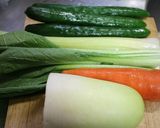 カンタン☆あっさり☆サラダ漬け作り方1写真
