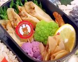 春巻き クリスマス弁当 ヒイラギ 詰め方作り方4写真