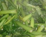 ごま油の小松菜炒め作り方3写真