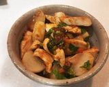 小蕪とささみのケチャップ煮グラタン作り方11写真