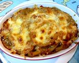 カレーうどん変形。チーズ焼き作り方2写真