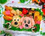 『名犬チーズとレアチーズちゃん』弁当♡作り方10写真