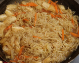 夕弁当♪ぶり大根煮汁で切り干し大根の煮物作り方4写真