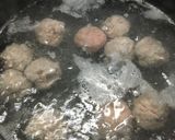白菜と肉団子のスープ作り方5写真