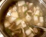 かぶとひき肉のスープ☆コク&トロふわっ作り方4写真