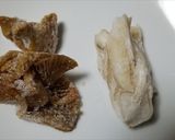 ヌメリスギタケ、霜降りシメジの味噌汁＾＾作り方3写真