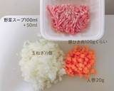 【離乳食 後期】簡単！ミートソース作り方1写真