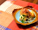 【5分で1品】焼き厚揚げ（揚げ出し風）作り方4写真