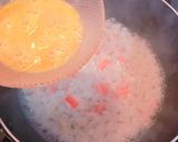 朝ごはんに！簡単☆カニカマ雑炊作り方4写真