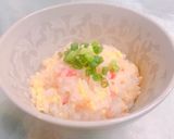 朝ごはんに！簡単☆カニカマ雑炊作り方6写真