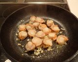 ホタテとレタスのオイスターソース炒め作り方3写真