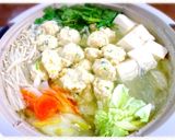 ゆず 香る⭐簡単 鶏だんご鍋作り方7写真